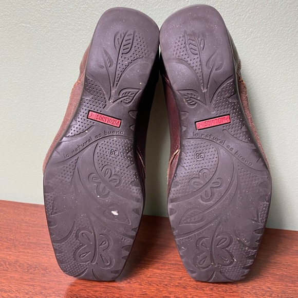 Pikolinos | Brown Leather Stitch Detail Shoes - 38 - Picture 9 of 9